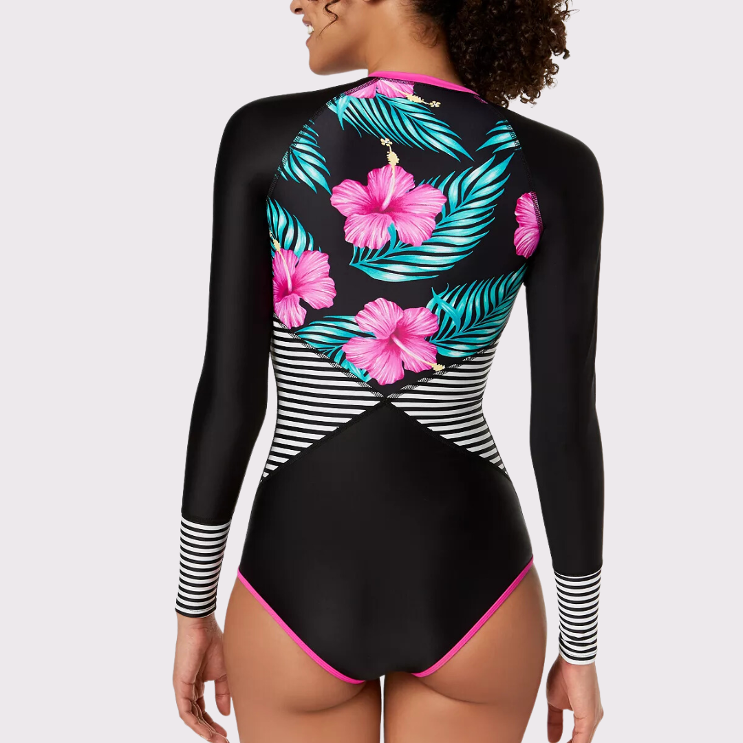 Molokai Printed Long-Sleeve Cheeky