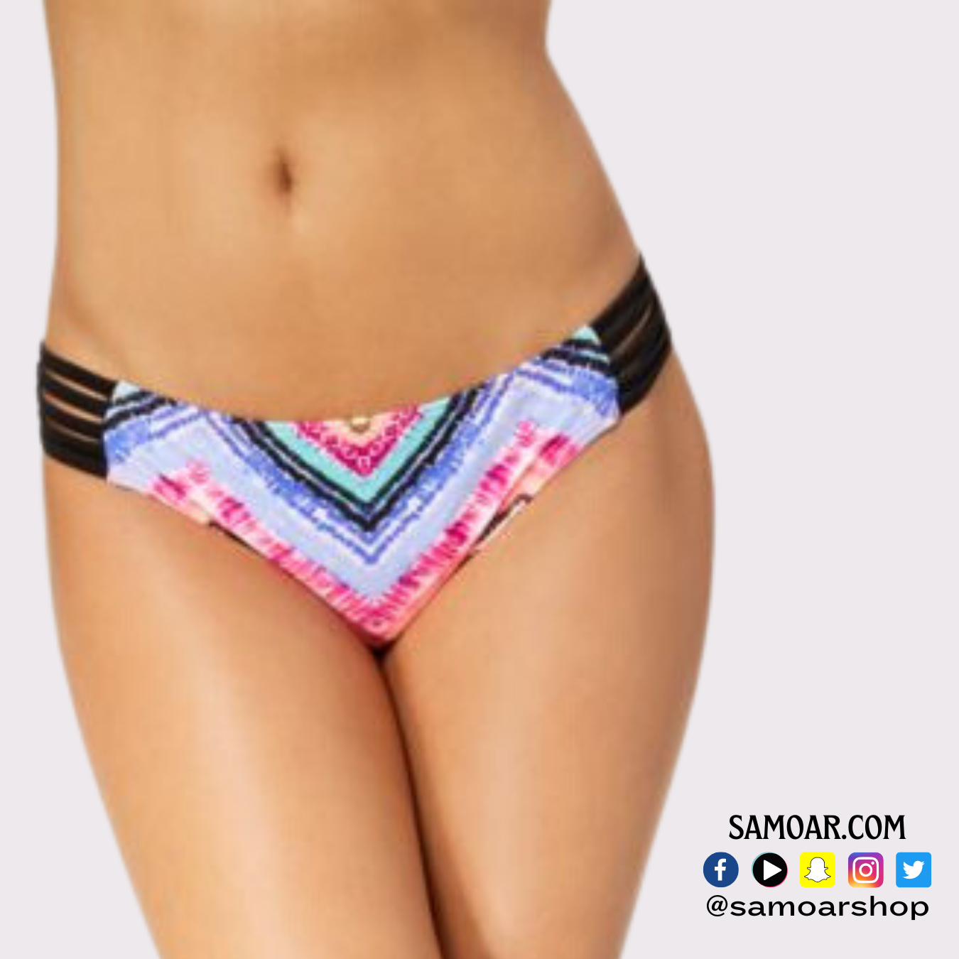 Under the Sun Strappy Bikini Bottoms