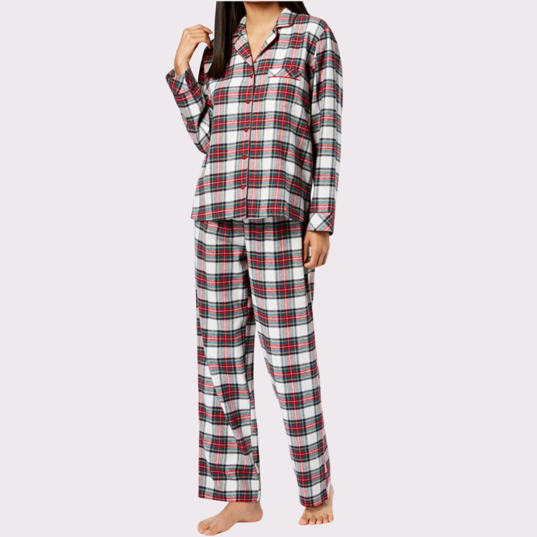 Stewart Plaid Holiday PJs