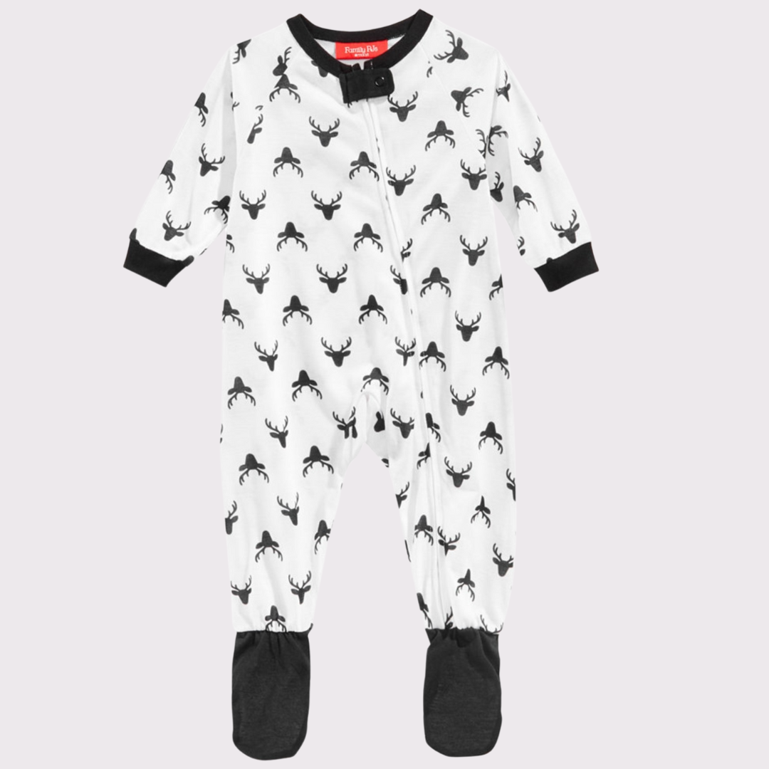 Oh Deer Footed Holiday's PJ