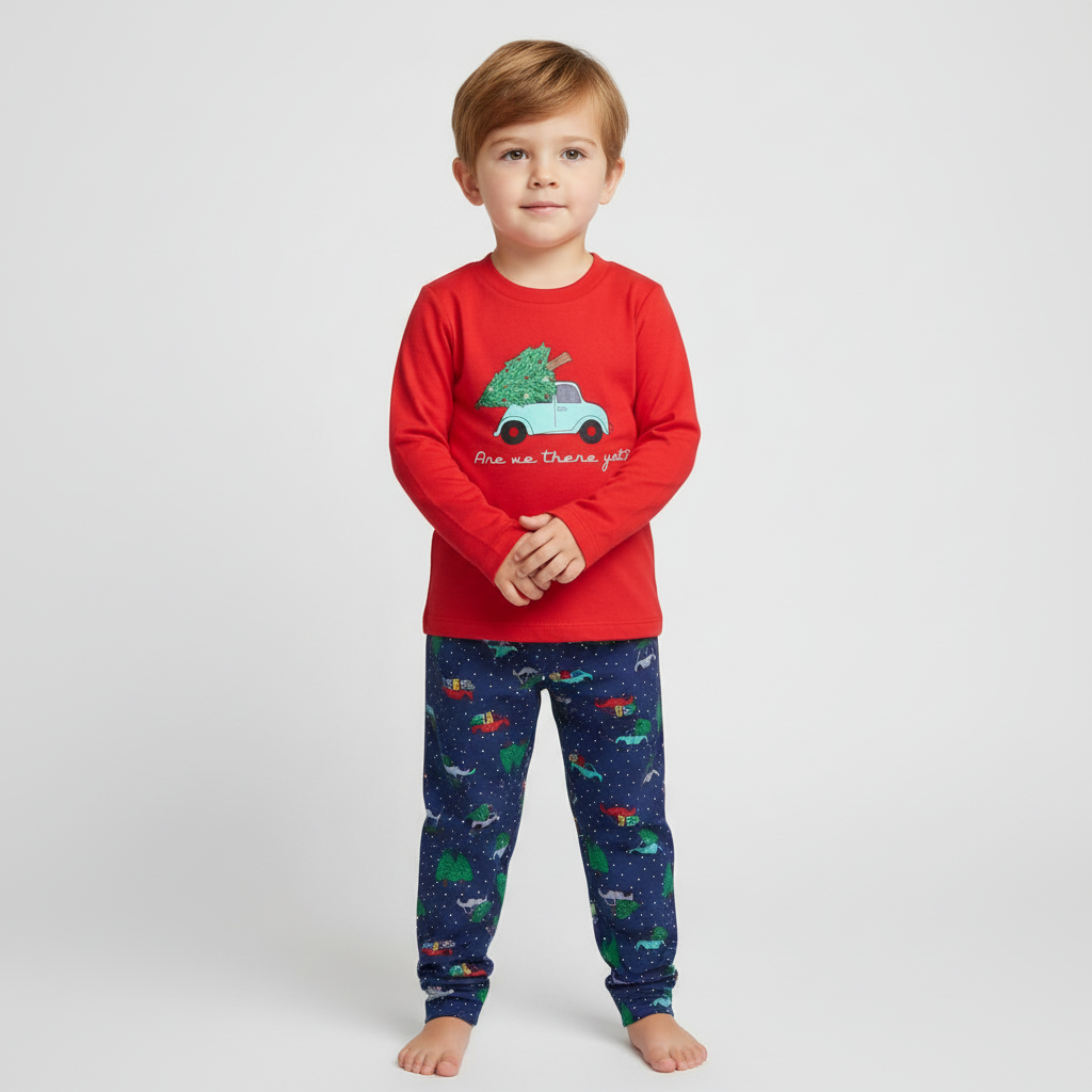 Are We There Yet Kids Holiday PJ