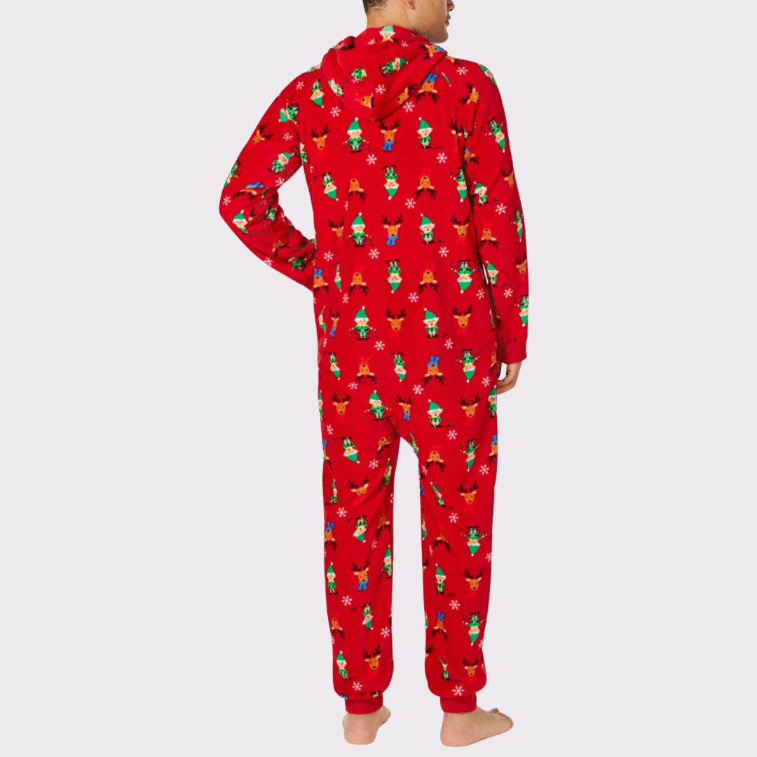Elf Hooded men Holiday's PJ
