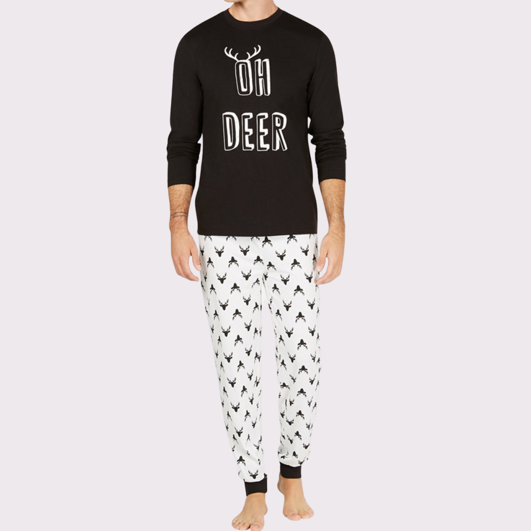 Oh Deer Pajama Set