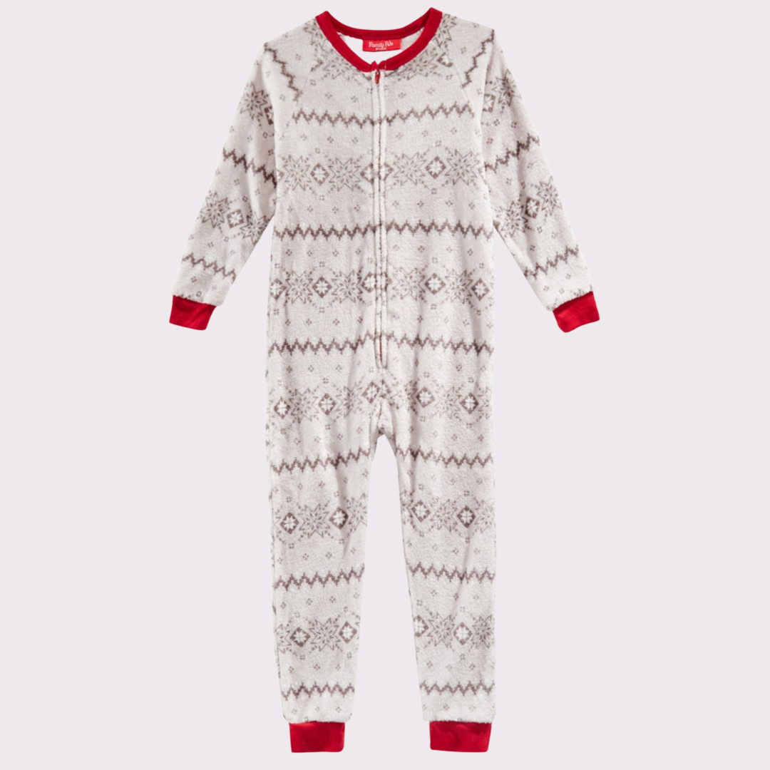 Winter Fairisle One-Piece Holiday's PJ