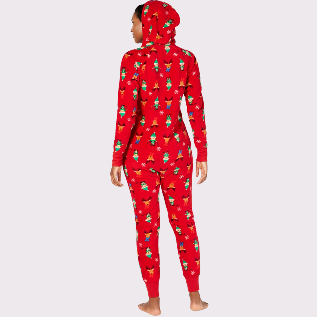 Elf Hooded Women Holiday's PJ