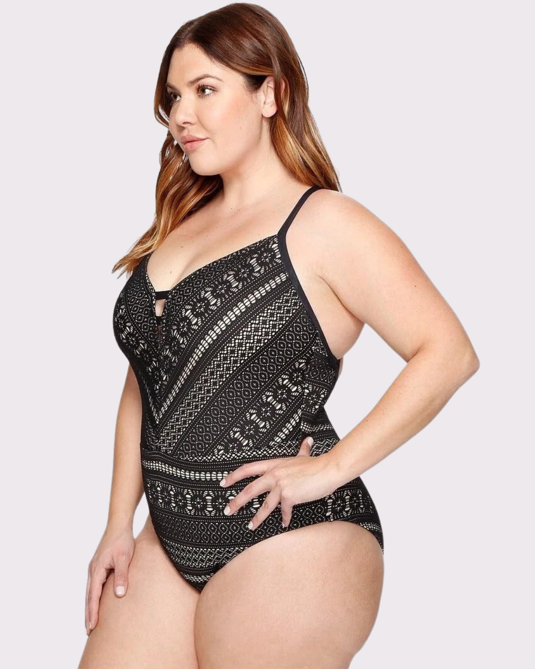 Crochet One-Piece Swimsuit