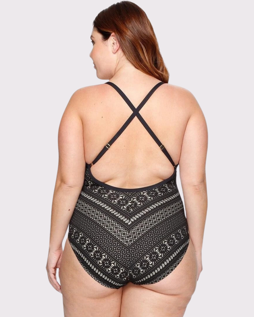 Crochet One-Piece Swimsuit