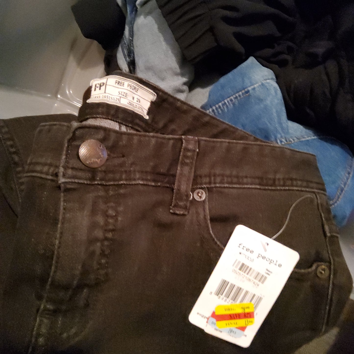 Free People Ripped Skinny Jeans