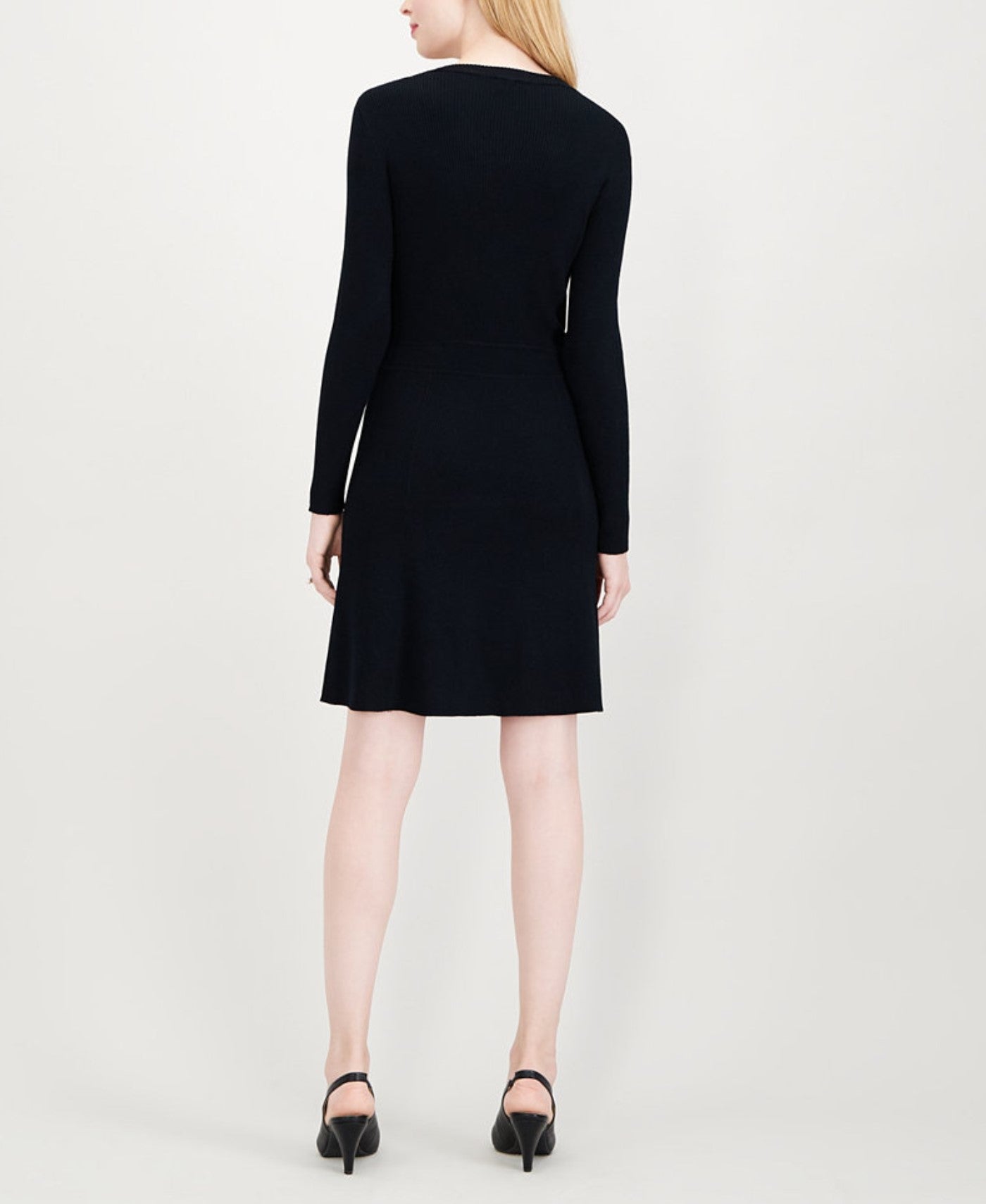 Maison Jules Ribbed Sweater Dress