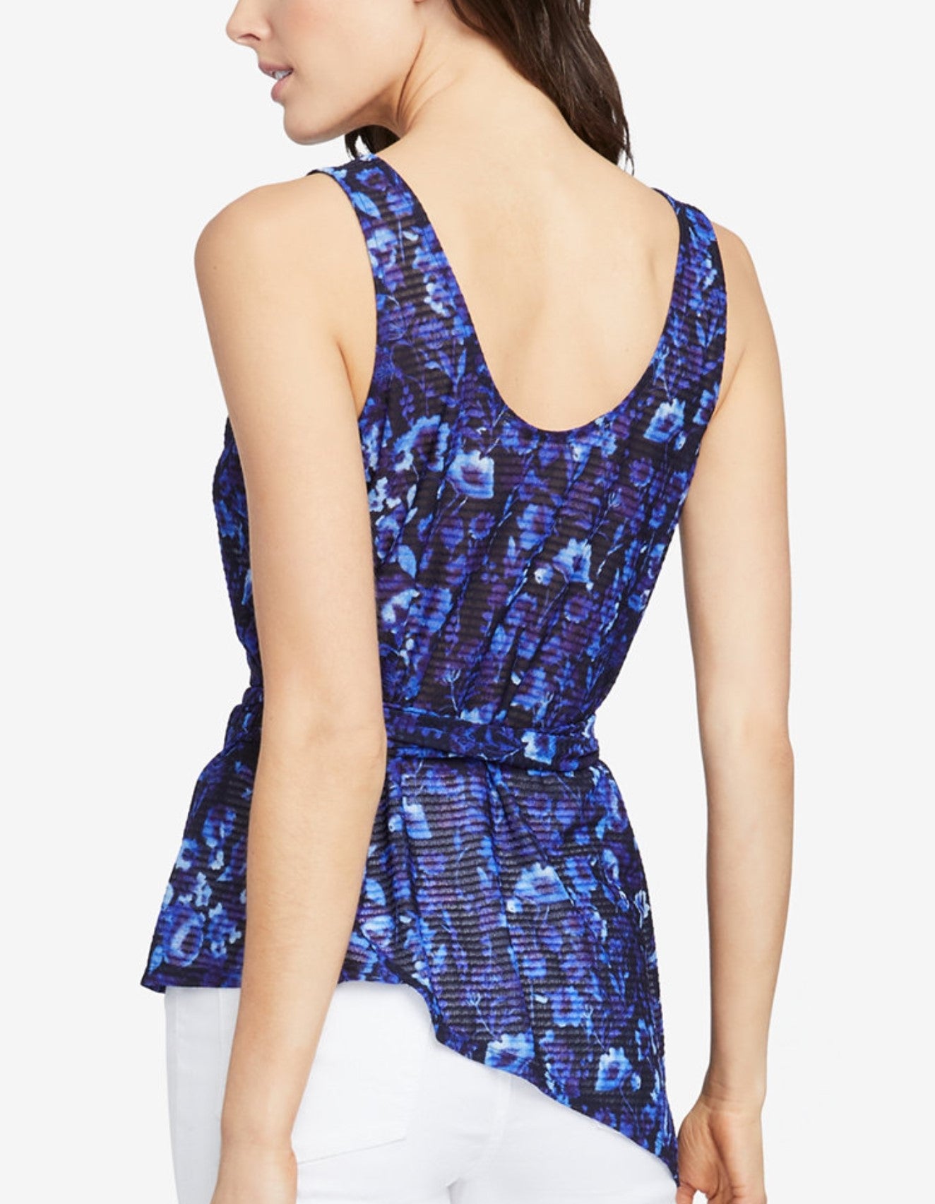 Printed Wrap Top