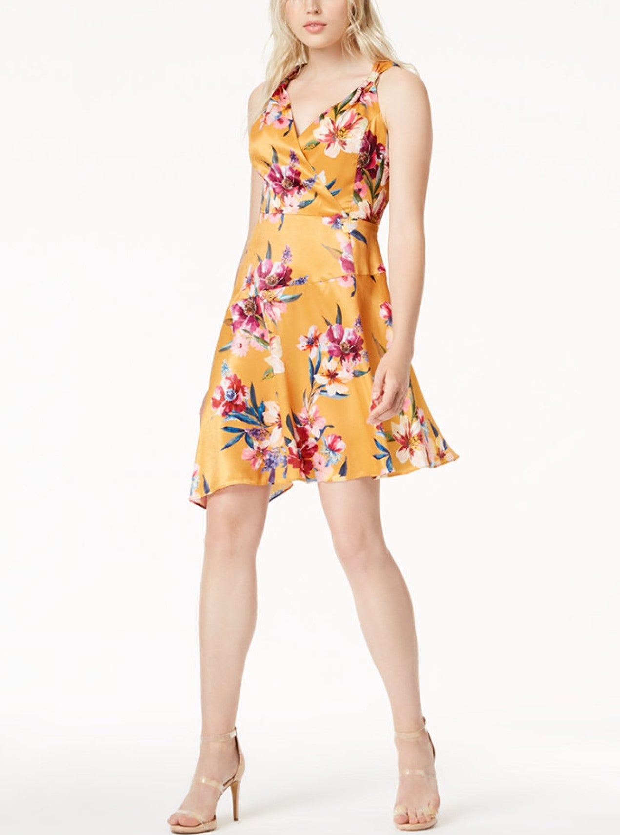Bar III Floral Dress