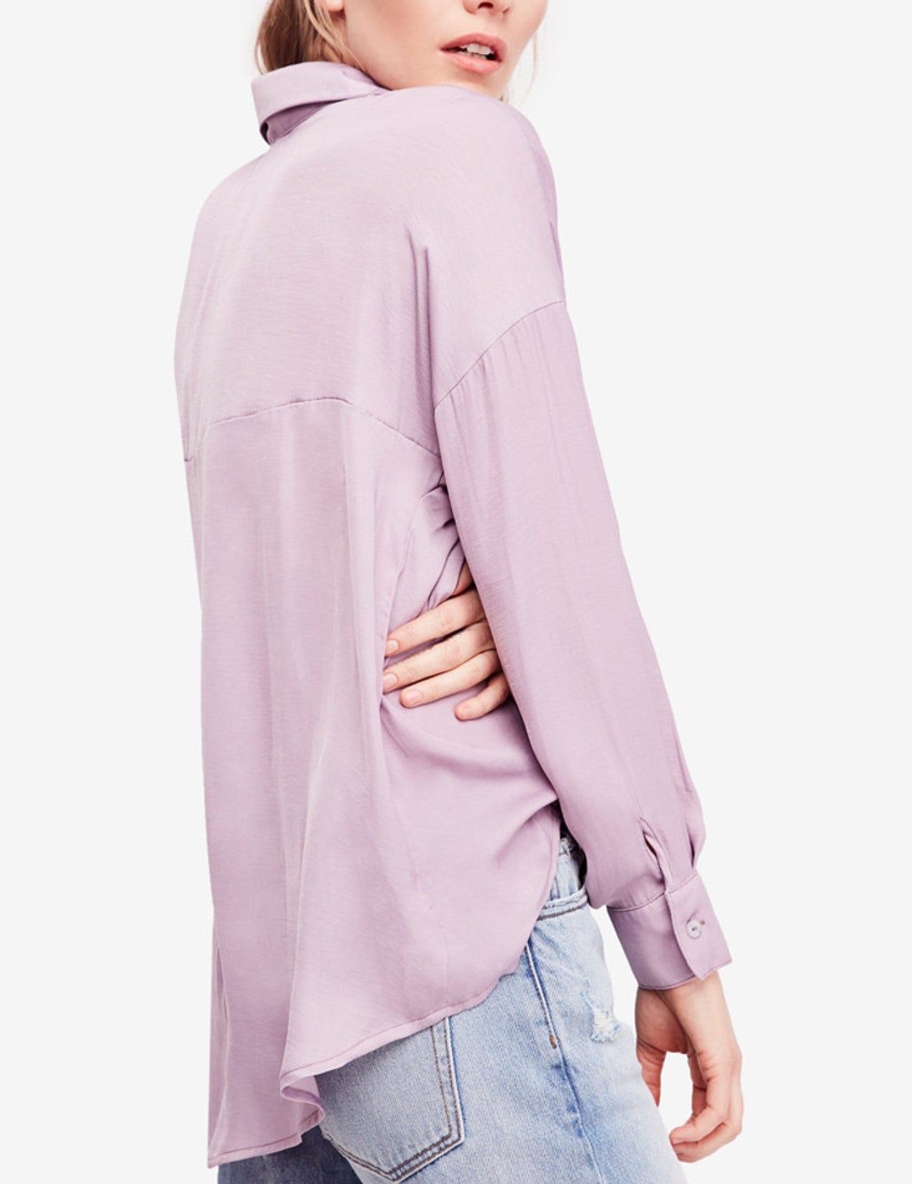 Free People Starry Dreams V-Neck Blouse