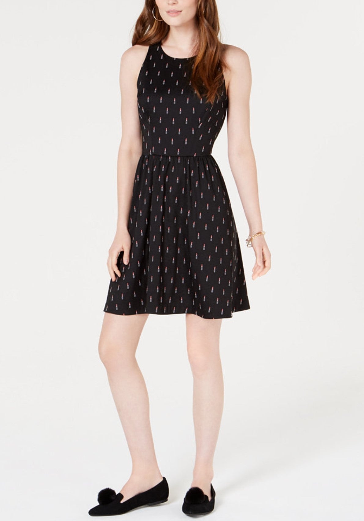 Maison Jules Sleeveless Fit & Flare Dress