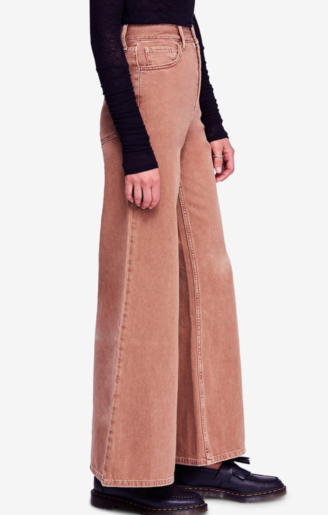 Free People Super High-Rise Wide-Leg Jeans