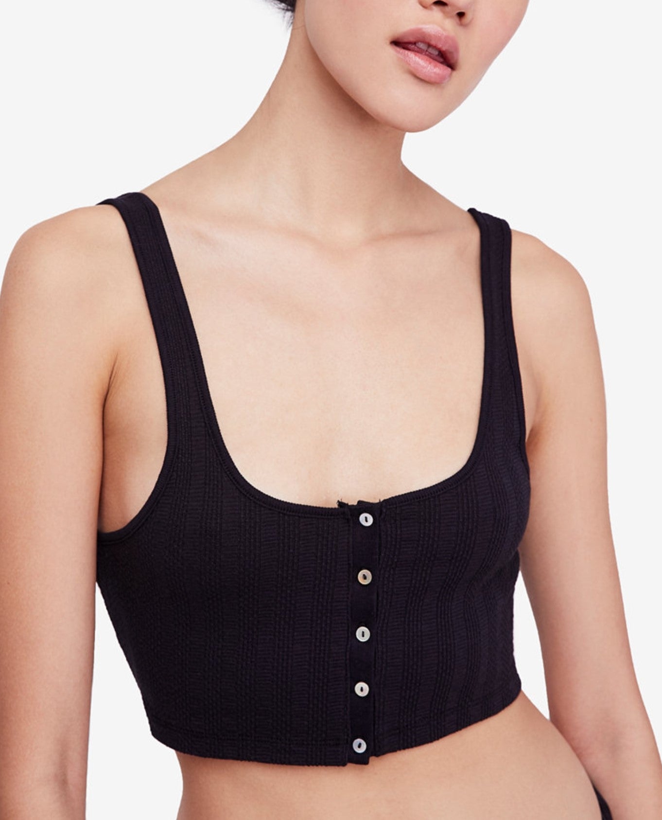 Atlas Crop Ribbed Brami