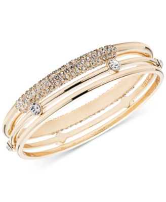 Gold-Tone 3-Pc. Set Crystal Ba Gold ONE SIZE