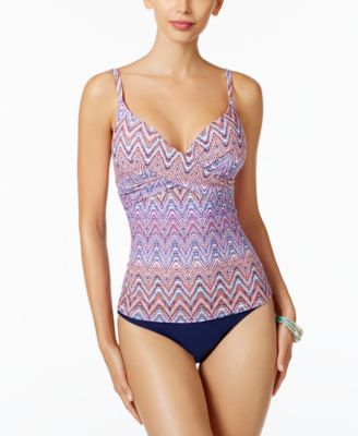 Island Escape Gemini Underwire Tankini Top