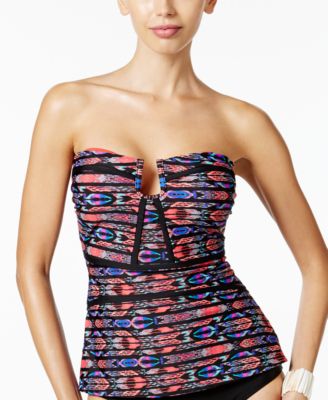 Antigua Tribal-Print Tankini Top