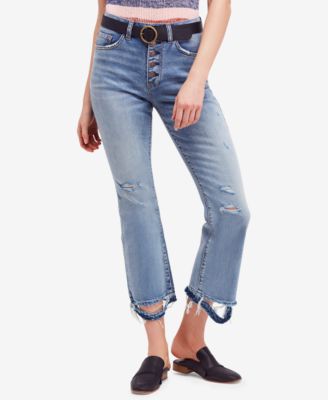 Free People The Dylan High-Rise Bootcut Jeans