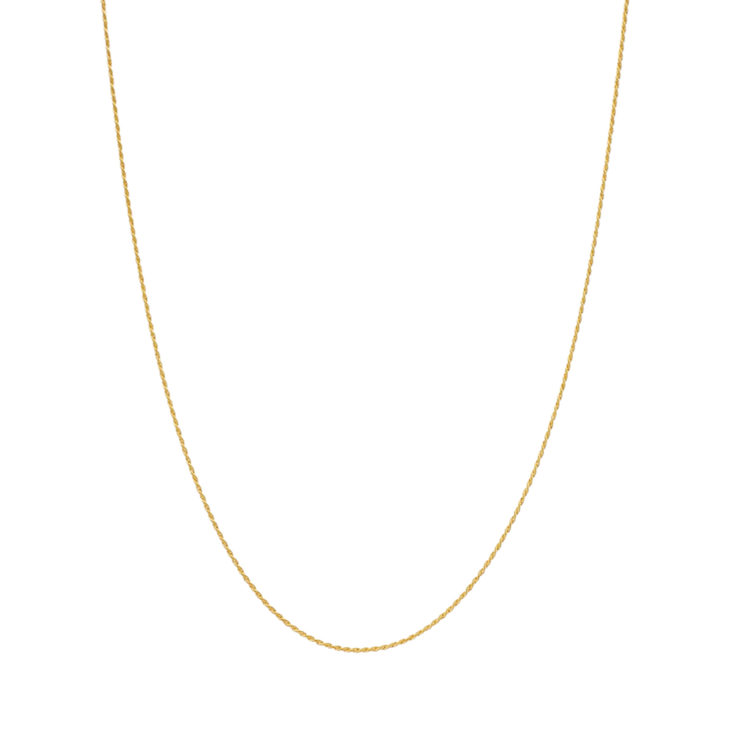Thin Rope Chain 20" Necklace (1.5mm)