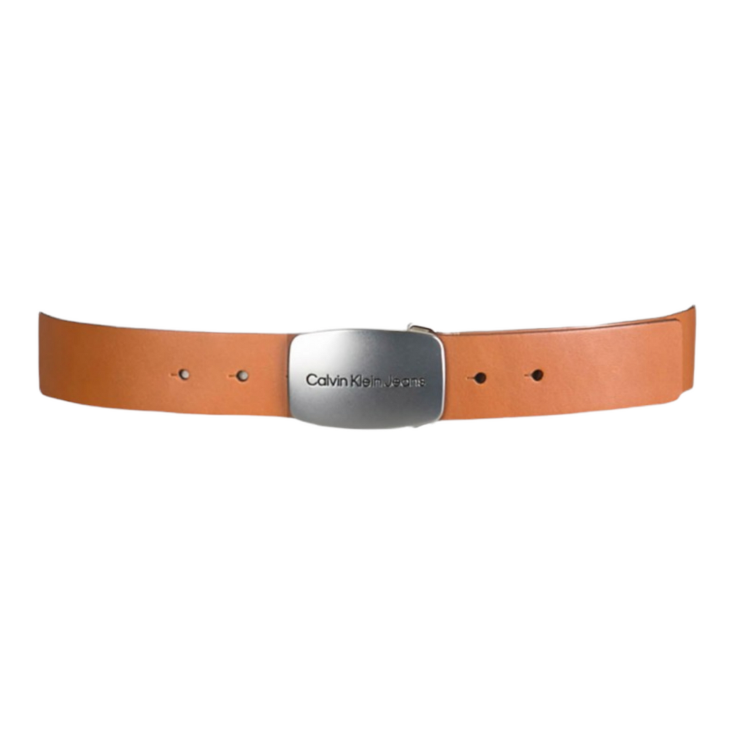 Calvin Klein Women's Jeans Casual Plaque Buckle Belt