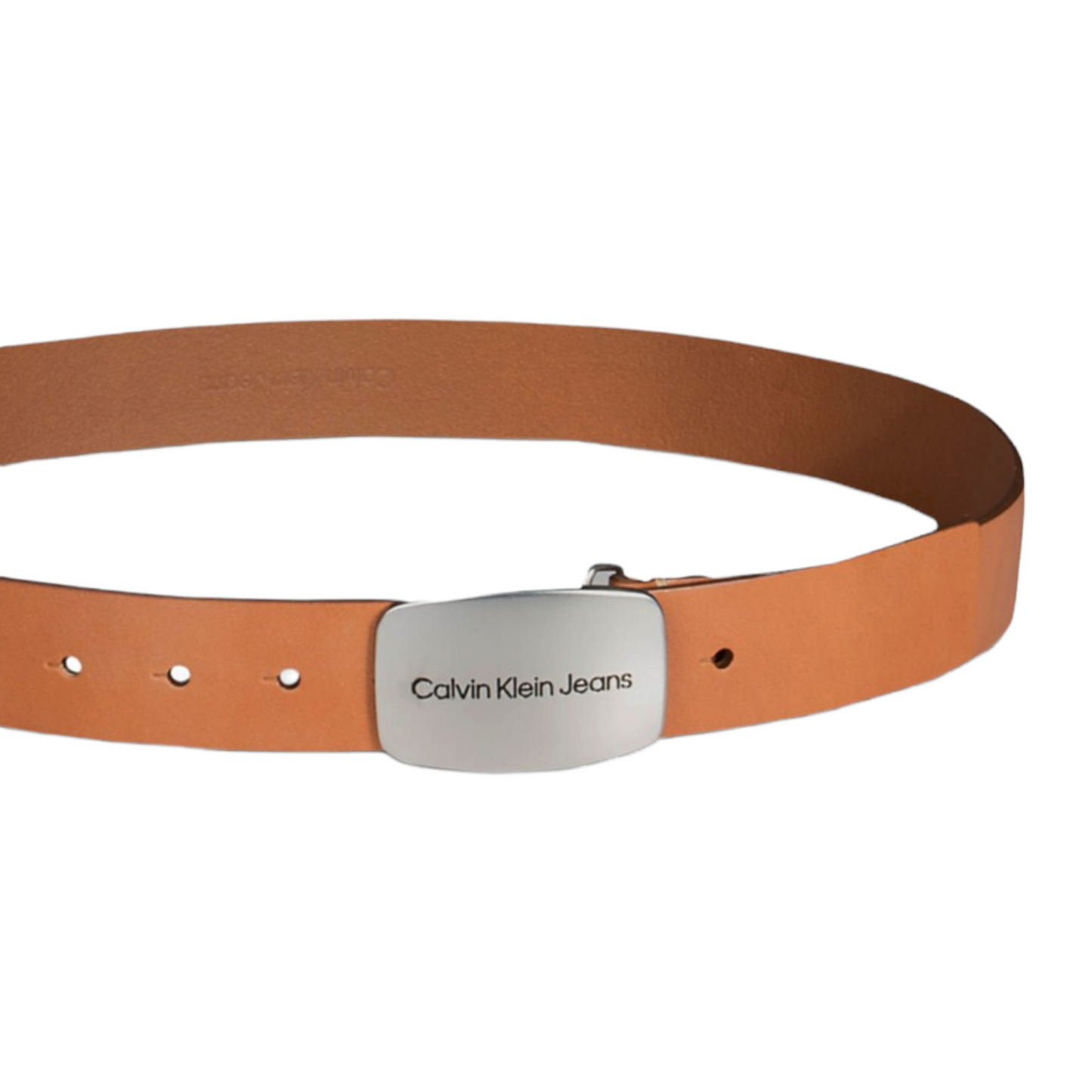 Calvin Klein Women's Jeans Casual Plaque Buckle Belt