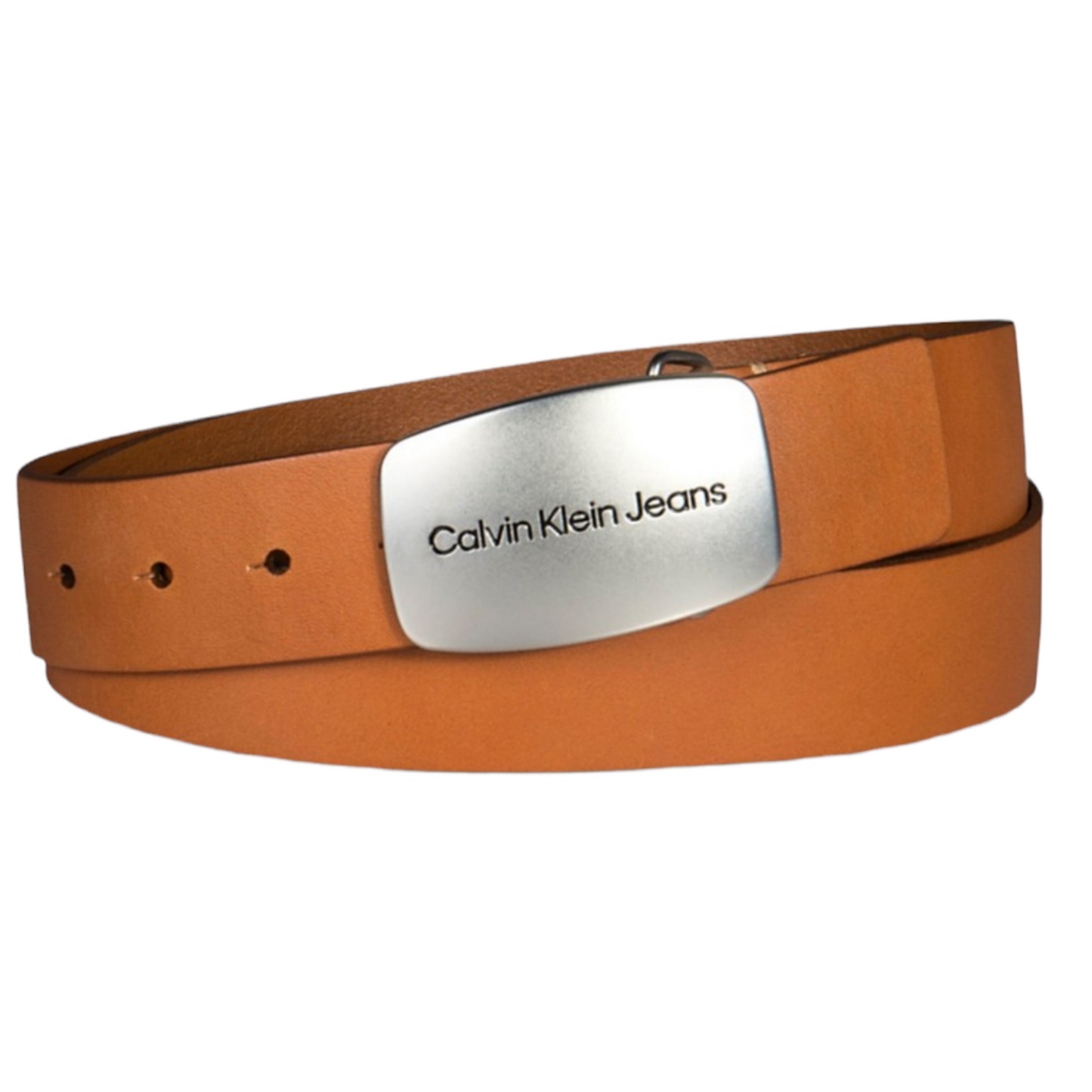 Calvin Klein Women's Jeans Casual Plaque Buckle Belt