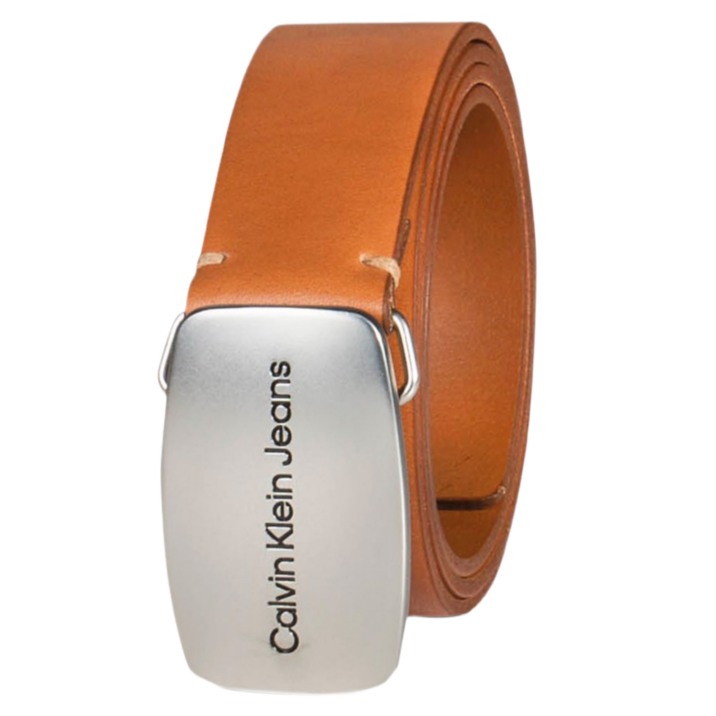Calvin Klein Women's Jeans Casual Plaque Buckle Belt
