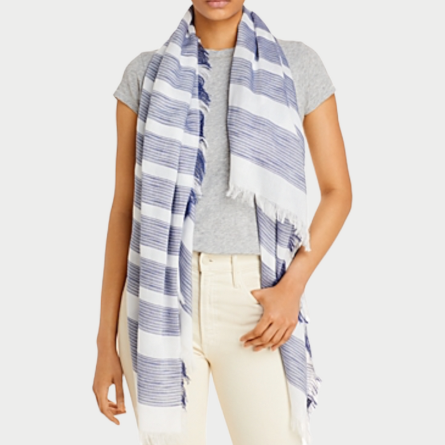 D’Aniello Ischia Striped SCARF