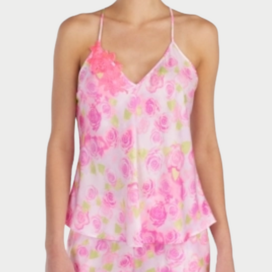 Dreamy Roses Satin Cami