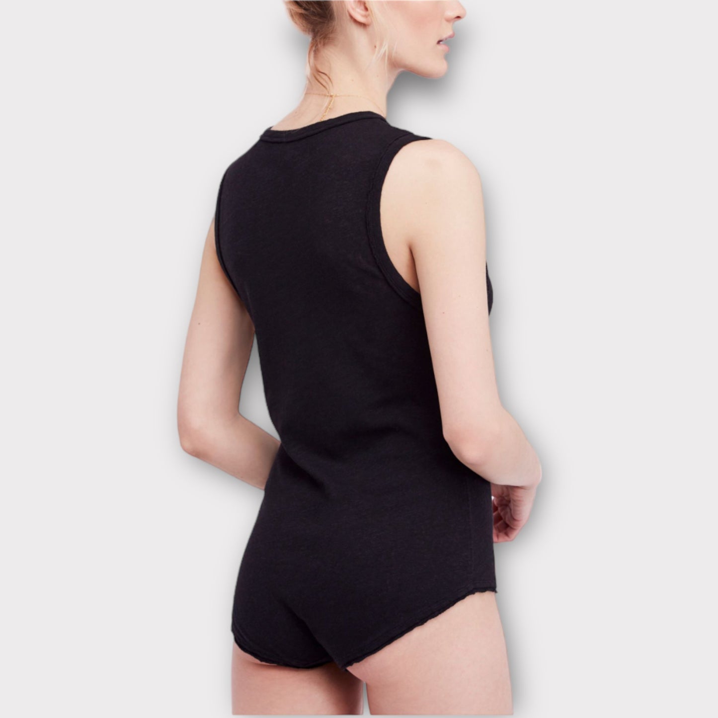 All The Time Sleeveless Full-Coverage Bodysuit