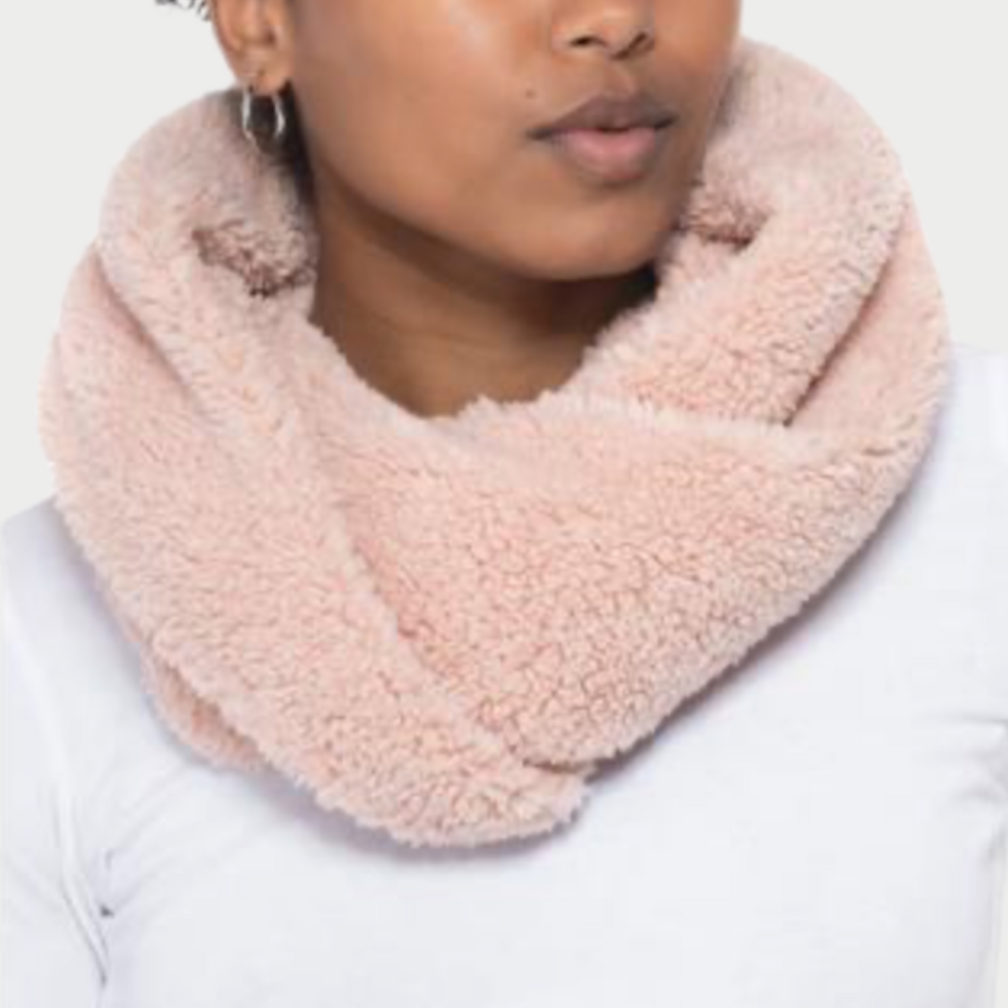 Twisted Sherpa Cowl-Headband Set
