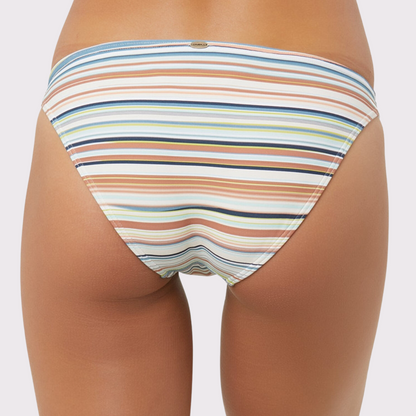 Heat Wave Printed Cheeky Bikini Bottom