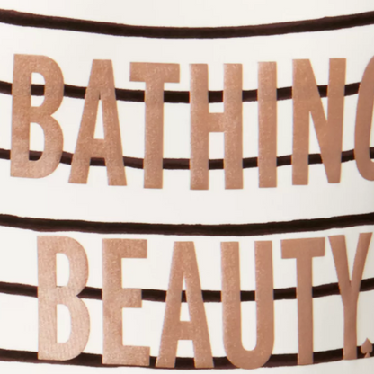 Bathing Beauty Striped Graphic