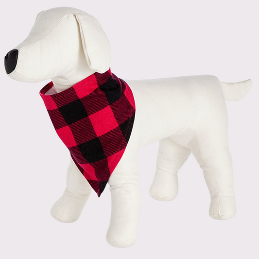 Buffalo Check Pet Holiday's Bandana