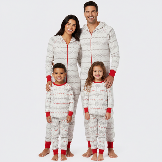 Winter Fairisle Holiday's Family Matching PJ