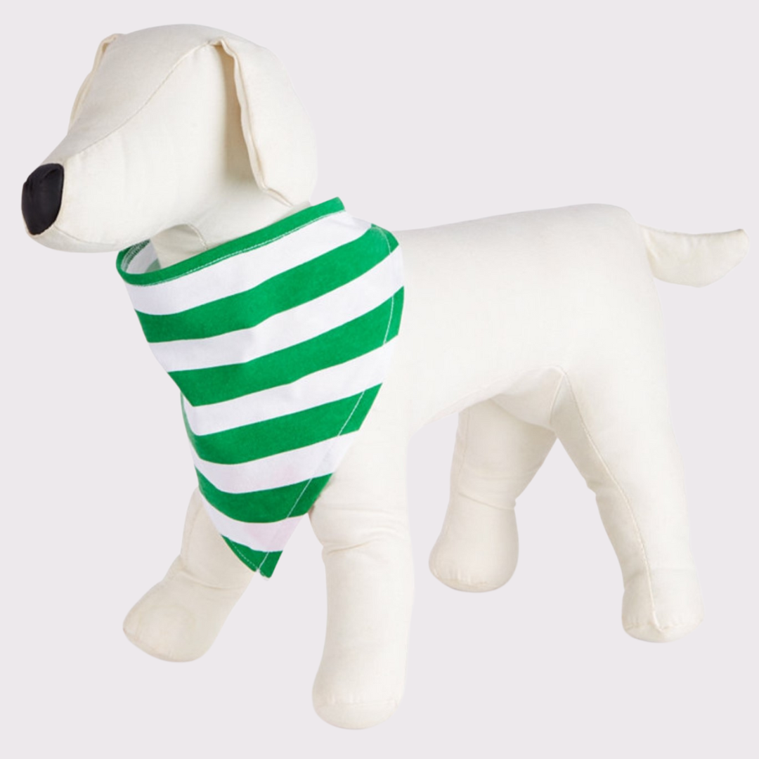 Stripe Holiday Pet Bandana