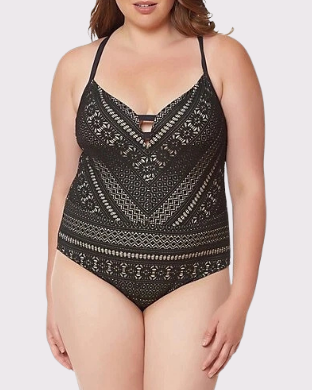 Crochet One-Piece Swimsuit