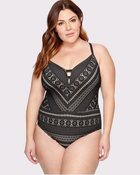 Crochet One-Piece Swimsuit