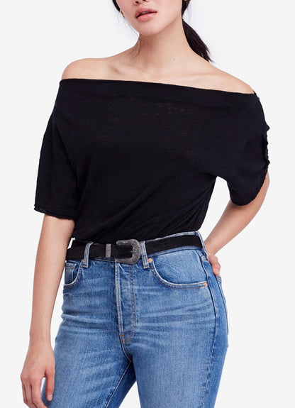 She's So Cool Off-The-Shoulder Top