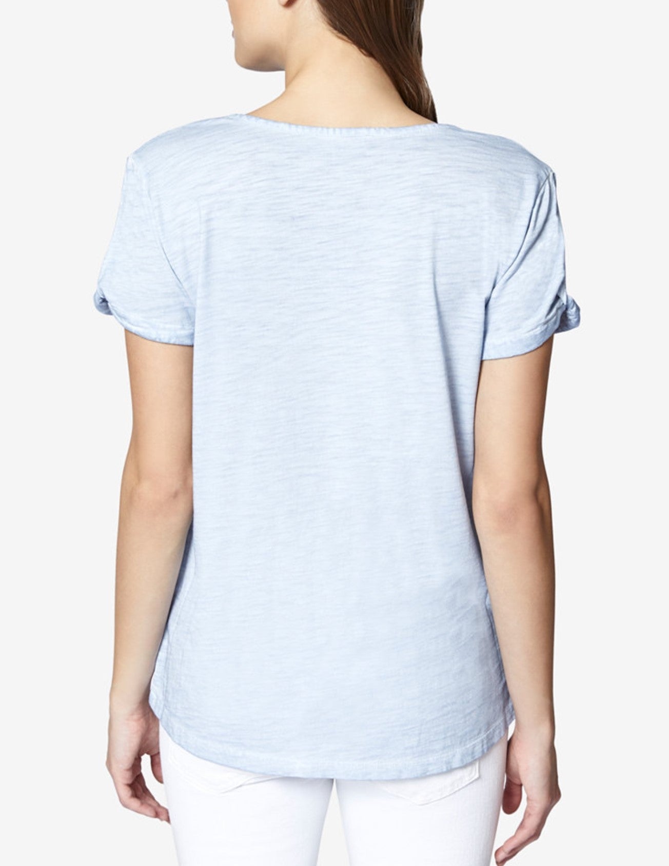 Sanctuary Twist-Sleeve Soft T-Shirt