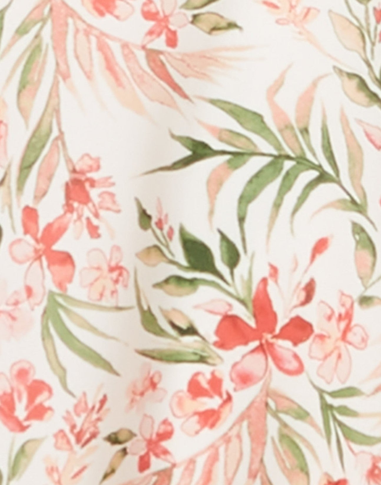 Maison Jules Retro Floral-Print Fit & Flare Dress
