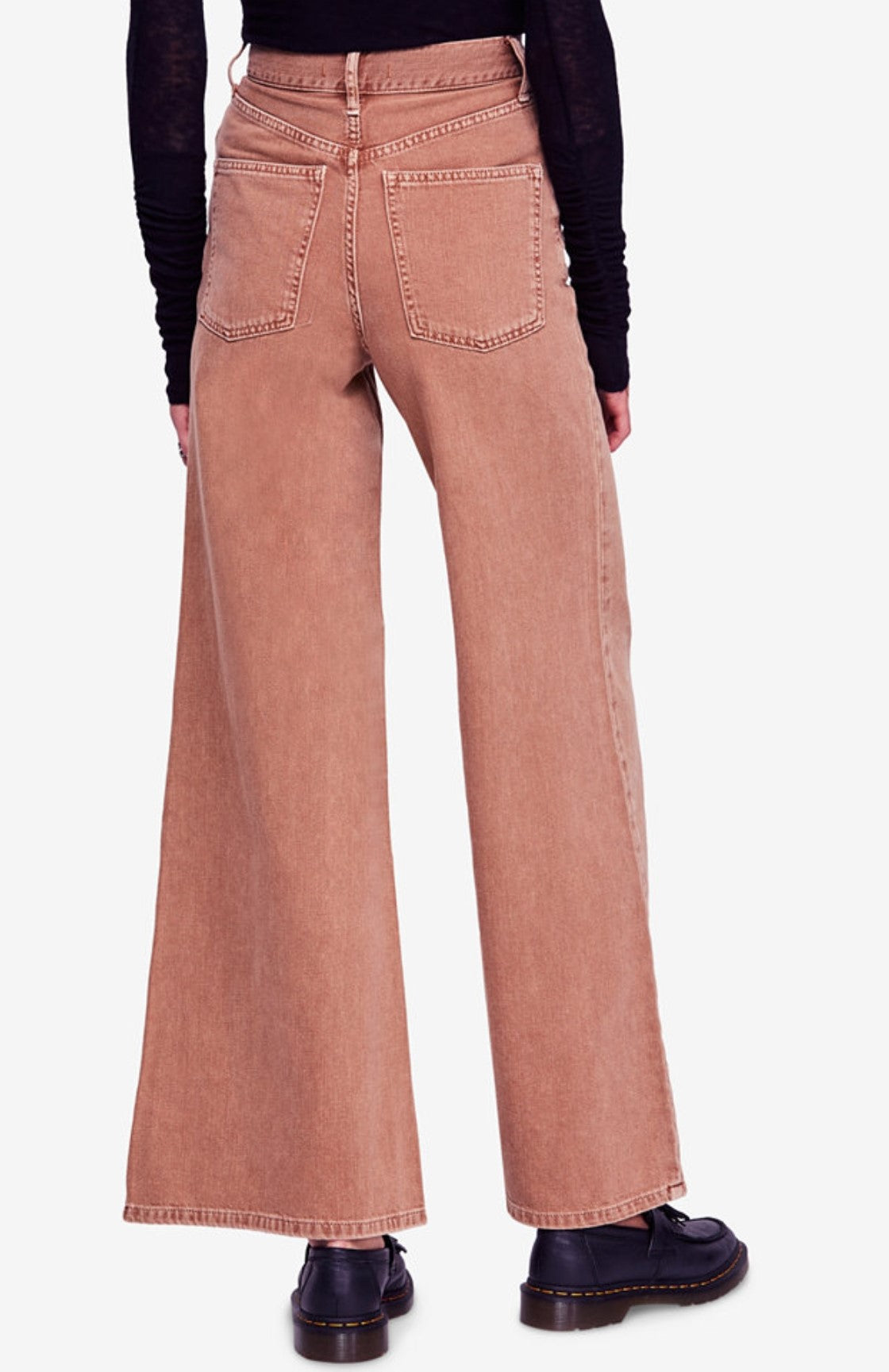 Free People Super High-Rise Wide-Leg Jeans