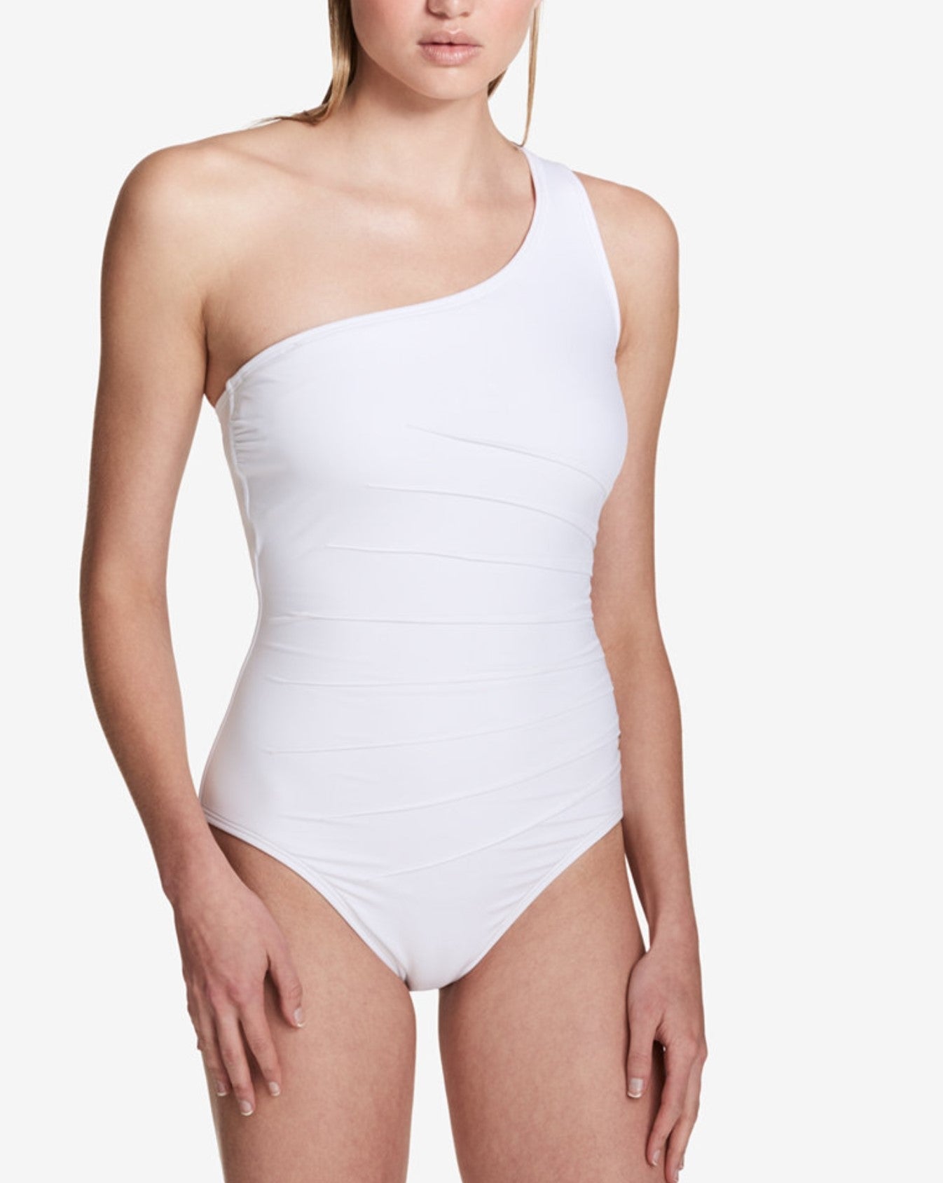 Calvin Klein One-Shoulder Starburst One-Piece swimsuit