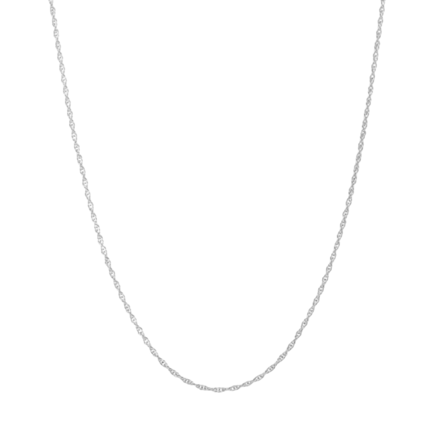 Chain Link 18" Necklace in Sterling Silver