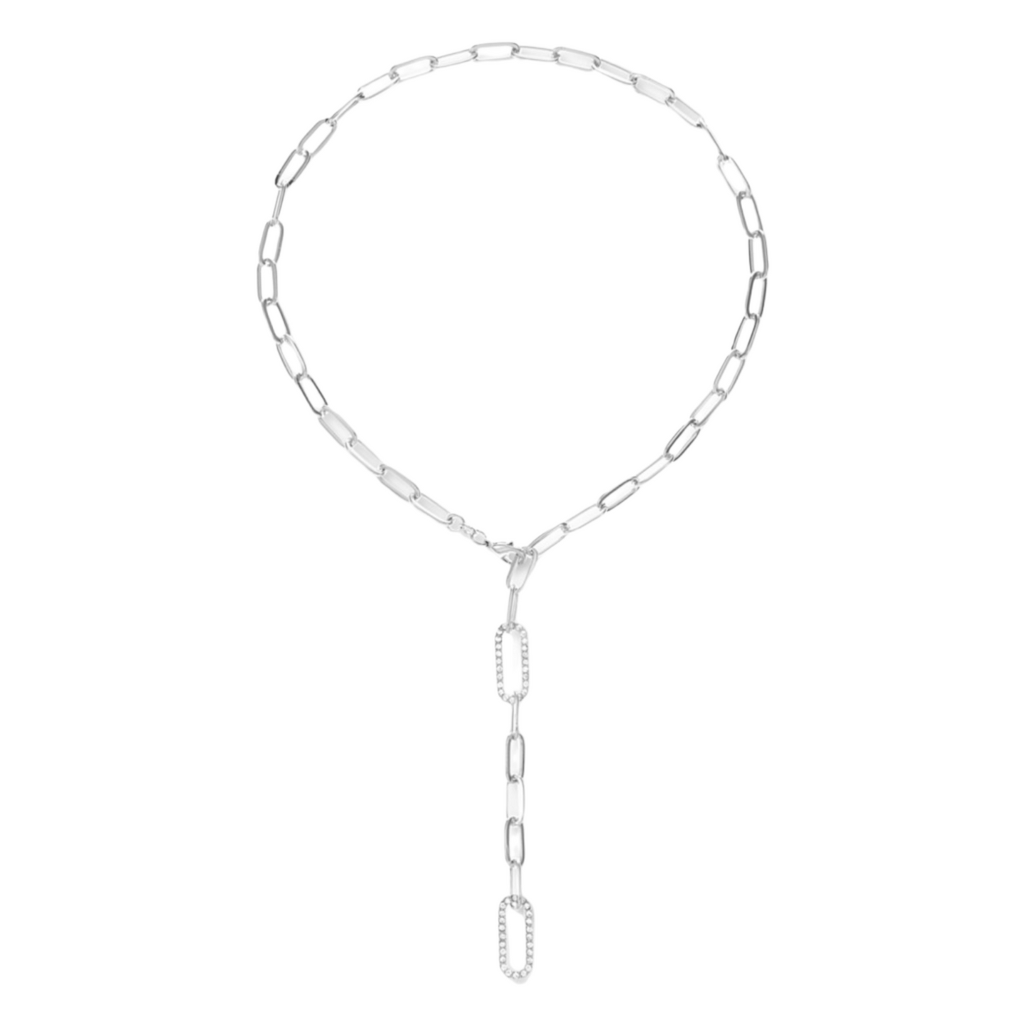 Alfani Chain Link Lariat 16" Necklace