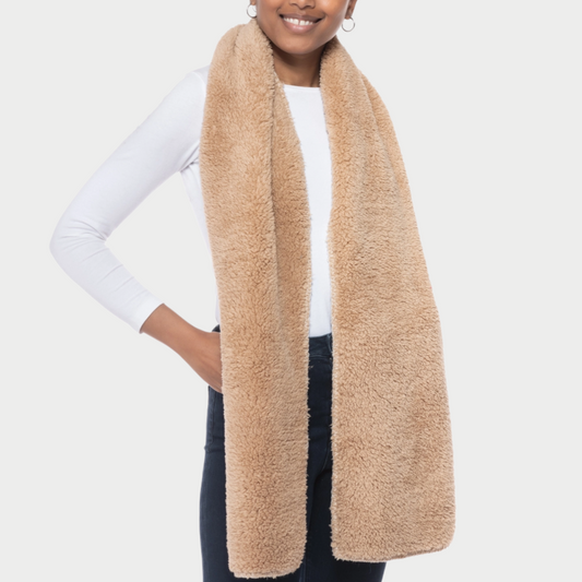 Solid Sherpa Scarf