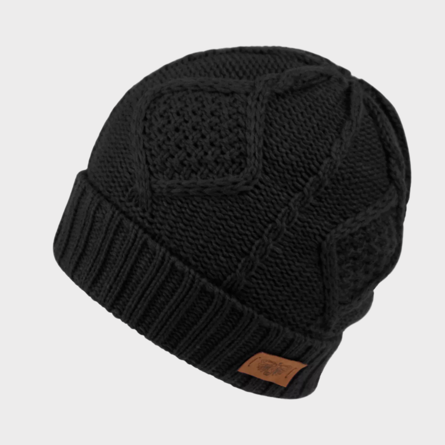 ANGELA & WILLIAN Women's Beanie with Sherpa Lining