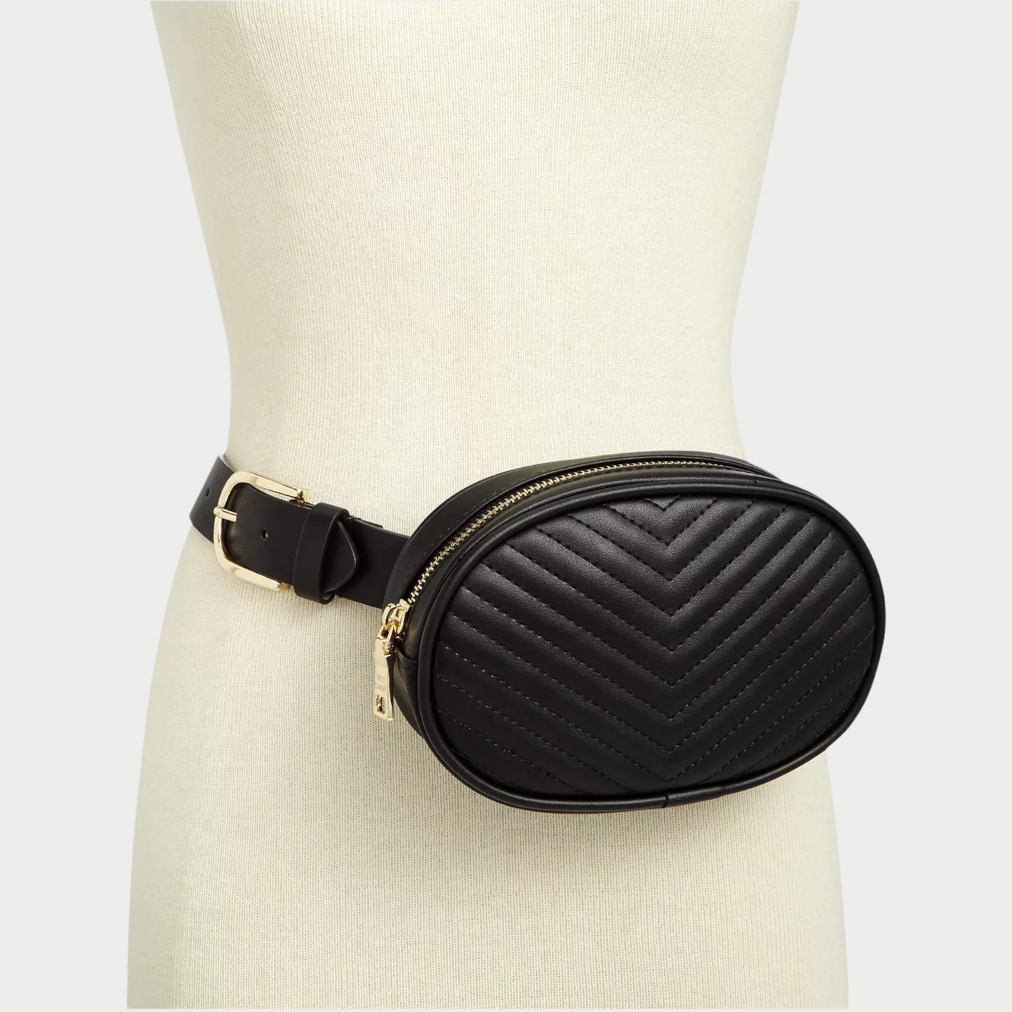 Chevron Quilted Fanny Pack