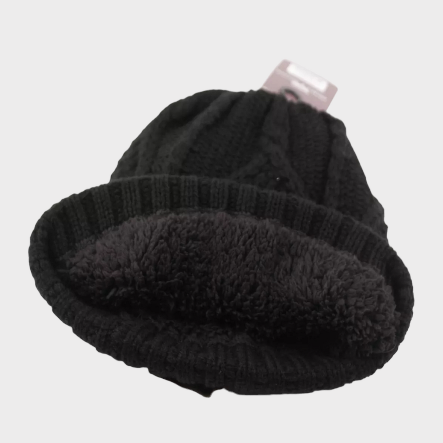 ANGELA & WILLIAN Women's Beanie with Sherpa Lining